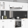 Konyhai hátfal 2 pcs sötétszürke 120 x 60 cm edzett üveg