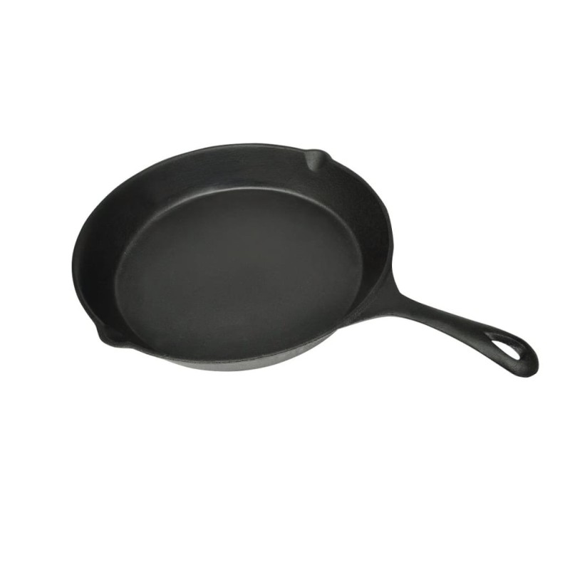 Kerek öntöttvas grillserpenyő 30 cm