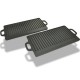 2 db megfordítható öntöttvas grilltálca 38 x 23 cm 2 db megfordítható öntöttvas grilltálca 38 x 23 cm
