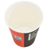 1000 db eldobható papír kávés pohár 240 ml (8 uncia)