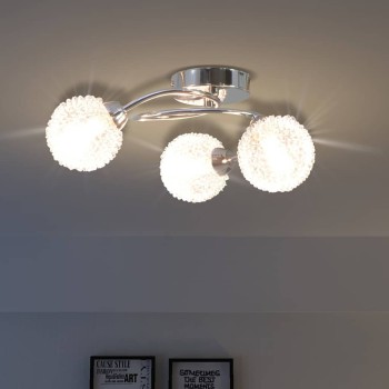 3 db 120 w-os g9 led izzó mennyezeti lámpához