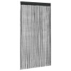 2 db fekete zsinórfüggöny 100 x 250 cm