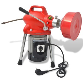 Csőtisztító gép 250 w 12,5 m x 16 mm; 4,5 m x 9,5 mm