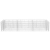 Acél gabion magaságyás 270 x 90 x 50 cm