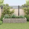 Acél gabion magaságyás 270 x 90 x 50 cm
