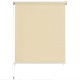 Krémszínű, kültéri sötétítő roló 300 x 140 cm