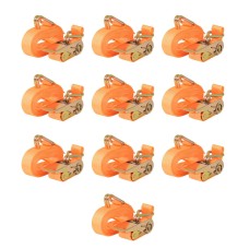 10 db narancssárga racsnis spanifer 0,4 tonna 6 m x 25 mm