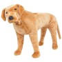 Világosbarna álló labrador kutya plüssjáték xxl
