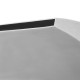 Ezüstszínű rozsdamentes acél medence-szökőkút 30 x 9 x 26 cm Ezüstszínű rozsdamentes acél medence-szökőkút 30 x 9 x 26 cm