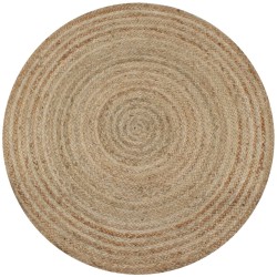 Kör alakú fonott juta szőnyeg 150 cm
