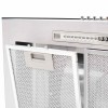 Rozsdamentes acél, fali páraelszívó 90 cm 756 m³/óra led