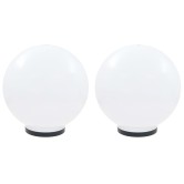 2 db led gömblámpa 40 cm pmma 2 db led gömblámpa 40 cm pmma