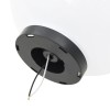 3 db-os led gömblámpa-szett 20 / 30 / 40 cm pmma