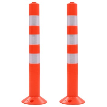 2 db műanyag terelőoszlop 75 cm