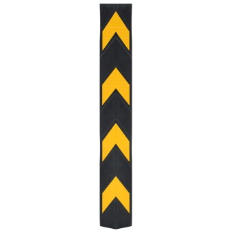 5 db fényvisszaverő gumi sarokélvédő 80 cm