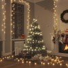 150 led-es karácsonyi fényháló 150 cm