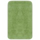 2 darabos zöld szövet fürdőszobaszőnyeg-garnitúra