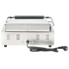 Bordás kontaktgrill 2200 w 43 x 30,5 x 20 cm