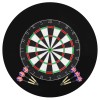 Szizál professzionális darts tábla 6 nyíllal és tábla védővel