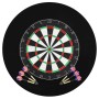 Szizál professzionális darts tábla 6 nyíllal és tábla védővel