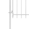 Fehér acél kertkapu woerden 1x1,5 m
