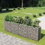 Horganyzott acél gabion magaságyás 360 x 50 x 100 cm