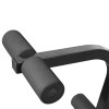 Súlyzópad állvánnyal/egykezes és kétkezes súlyzószettel 60,5 kg