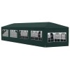 Zöld rendezvénysátor 3 x 12 m