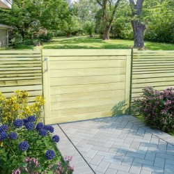 Impregnált fenyőfa kertkapu 75 x 100 cm