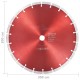 Gyémánt vágókorong acéllal 300 mm