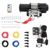 Elektromos csörlő távirányítóval 12 v 2040 kg