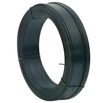 Zöldesfekete acél kerítésösszekötő drót 250 m 0,9/1,4 mm