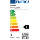 2 db fekete négyzet alakú kültéri led falilámpa 3 w