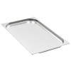 4 db rozsdamentes acél gasztronorm edény gn 1/1 20 mm