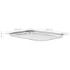 4 db rozsdamentes acél gasztronorm edény gn 1/1 20 mm