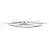 8 db rozsdamentes acél gasztronorm edény gn 1/2 20 mm