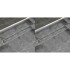 2 db lineáris rozsdamentes acél zuhany lefolyó 830 x 140 mm