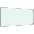 Fehér edzett üveg konyhai fröccsenésgátló 100 x 50 cm