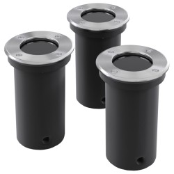 Beépített kerti lámpa 3 körkörös