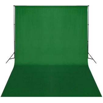 Zöld háttér állványrendszer 300 x 300 cm
