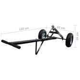 275kg utánfutó szállító dolly w/ két gumiabroncs 275kg utánfutó szállító dolly w/ két gumiabroncs