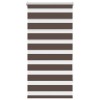 Zebra roló 60,9 x 120 cm, szövetszélesség 56,7 cm, kávébarna