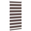 Zebra roló 60,9 x 120 cm, szövetszélesség 56,7 cm, kávébarna