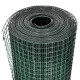 Zöld horganyzott csirkeháló drótkerítés pvc bevonattal 10 x 1 m