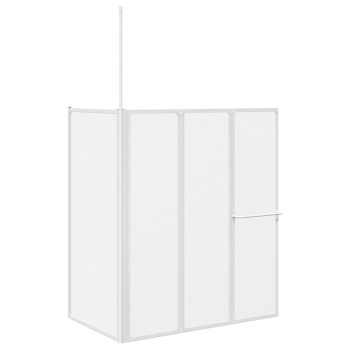 4 paneles összehajtható l formájú kádparaván 70 x 120 x 137 cm