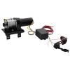 12 v-os elektromos csörlő 1360 kg szerelőlappal görgős léccel