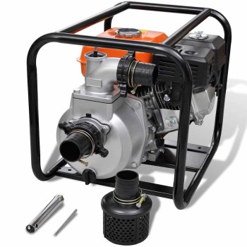 Benzinmotoros vízszivattyú 4800 w-os csatlakozással 80 mm