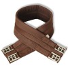 Lovaglás nyereg készlet 17,5 "valódi bőr barna 18 cm 5-az-1- be