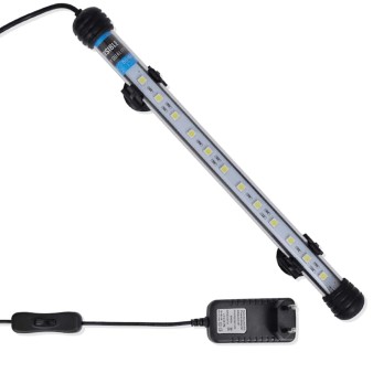 Fehér led-es akváriumlámpa 28 cm