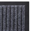 Szürke pvc lábtörlő 90 x 150 cm